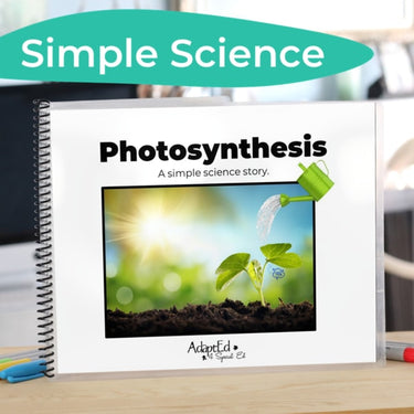 Photosynthesis Science Story + Experiment (Printable PDF) - AdaptEd4SpecialEd